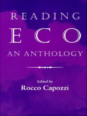 cover image of Reading Eco